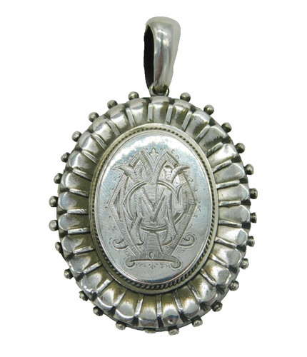 Large victorian sterling - victorian,