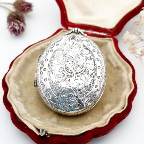 Victorian etched sterling - victorian,