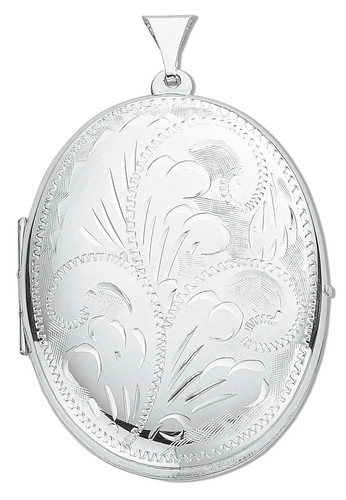 Locket sterling silver large - sterling,