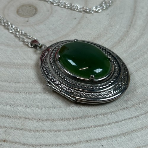 Vintage silver tone - , large
