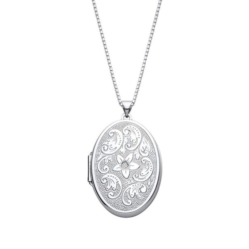 Sterling silver 925 large - silver,