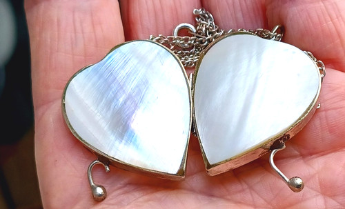 Vintage large mother pearl - mother,