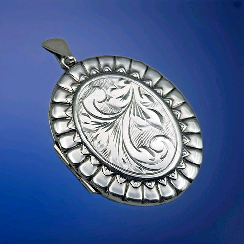 Vintage large sterling silver - sterling,