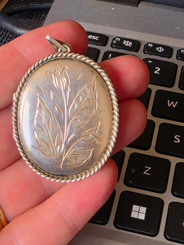 Vintage sterling silver large - vintage,