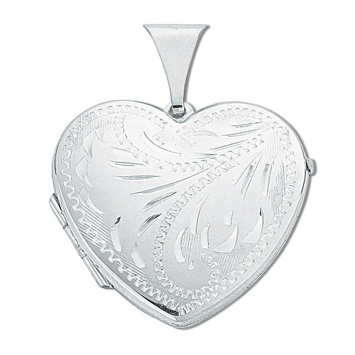 Locket sterling silver large - sterling,