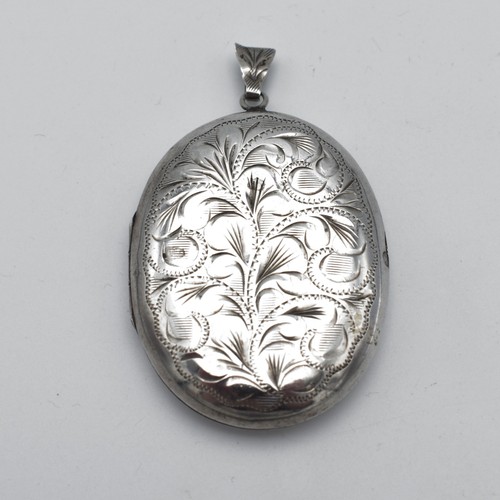 Vintage solid silver large - vintage,