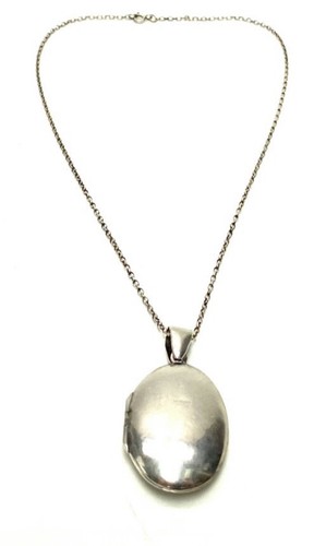 Vintage silver necklace 46cm - vintage,